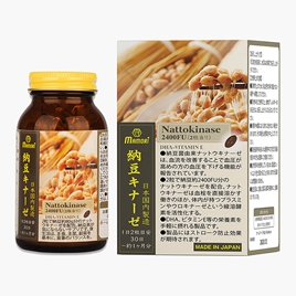 TPBVSK: Viên uống Mamori Nattokinase Nhật Bản 2400FU 60 viên, giảm hình thành huyết khối, tăng lưu thông máu