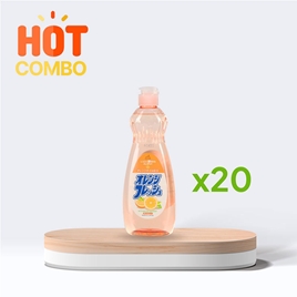 Combo siêu tiết kiệm 1 thùng 20 chai Nước rửa chén trung tính hương chanh Rocket 600g