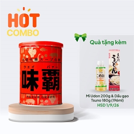 Combo siêu hời mua Nước hầm xương cô đặc Kouki 1kg tặng Mì Udon 200g & Dầu gạo Tsuno 180g (196ml)-HSD: 1/9/2026