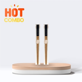 Combo siêu tiết kiệm 2 đôi Đũa tre Nhật Bản 22.5cm 