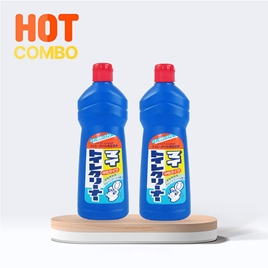Combo siêu tiết kiệm 2 Nước tẩy rửa vệ sinh toilet, bồn cầu Rocket 500ml