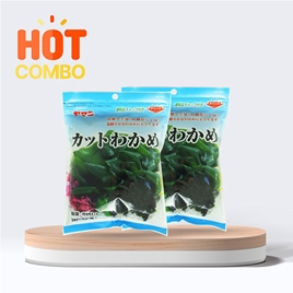 Combo siêu tiết kiệm 2 gói Rong biển cắt Wakame 40g