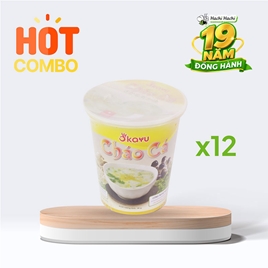 Combo siêu tiết kiệm 1 thùng 12 hộp Cháo cá Asuzac 36g