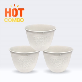 Combo siêu tiết kiêm 3 Chậu cây 24cm