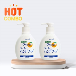 Combo siêu tiết kiệm 2 chai Gel rửa tay Animo Weak acid 200ml
