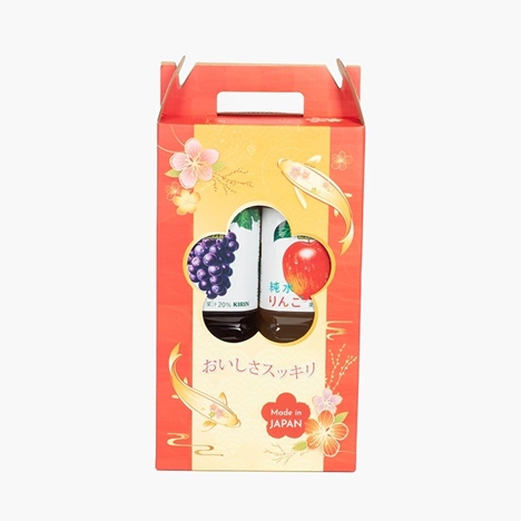 Hộp giấy 2 chai 1.5L 18x31x8cm