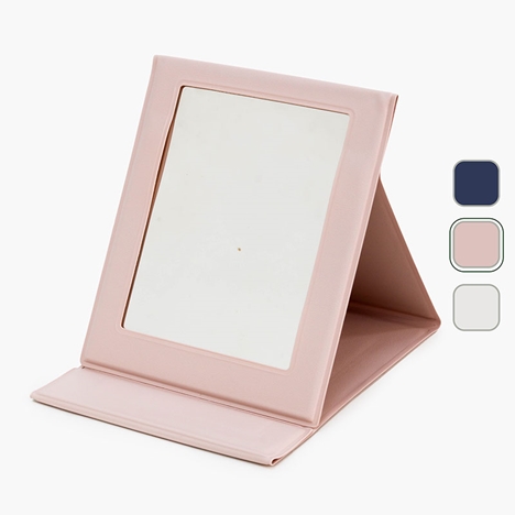 Gương soi gấp gọn, có thể đặt đứng 13x11cm (Nhiều mẫu)-Giao mẫu ngẫu nhiên