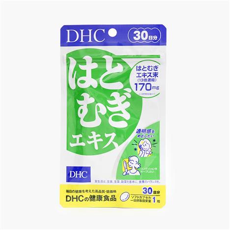 TPBVSK: Viên uống DHC Adlay Extract Nhật Bản 30 ngày, chiết xuất hạt ý dĩ dưỡng da sáng mịn