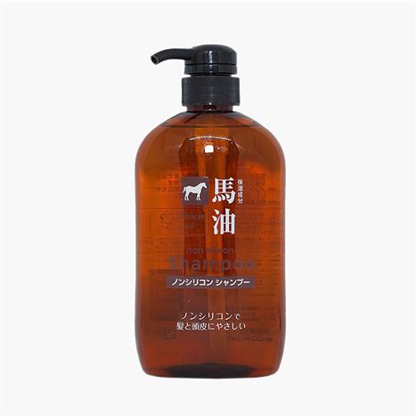 Dầu gội Nhật Bản chiết xuất dầu ngựa Cosme Station 600ml (Không chứa Silicon)