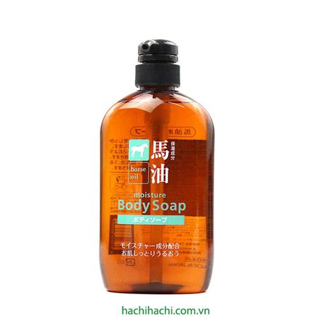 Sữa tắm Nhật Bản chiết xuất dầu ngựa Cosme Station 600ml 