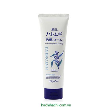 Sữa rửa mặt Nhật Bản Reihaku Hatomugi Facial Foam 170g