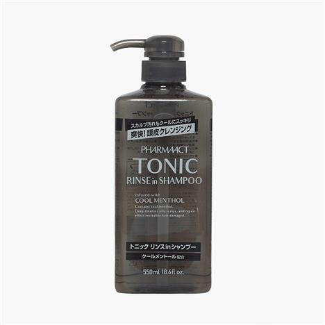 Dầu gội xả dành cho nam Nhật Bản Pharmaact cool tonic rinse in shampoo 550ml