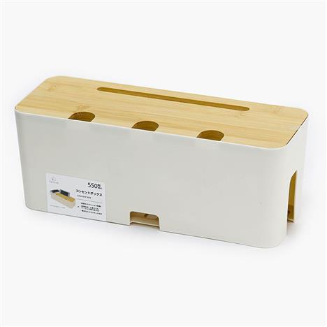 Hộp đựng ổ cắm điện kèm giá đỡ điện thoại 29.8x11cm