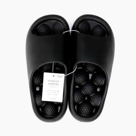 Dép massage có lỗ thoát nước 23-25cm (Đen)