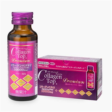 TPBS: Nước uống Collagen Nhật Bản Top Premium 50mlx10 chai