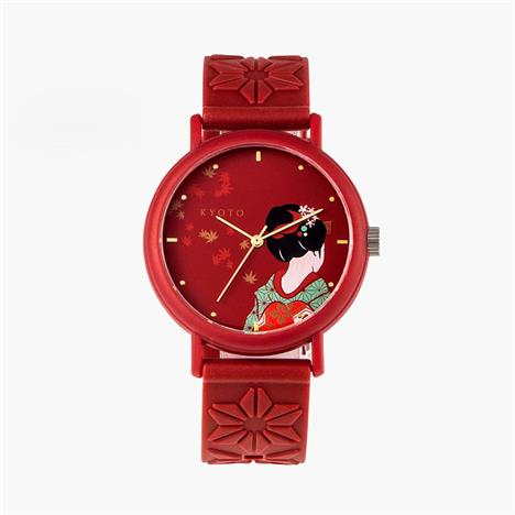 Đồng hồ hương thơm KAORU Nhật Bản 38mm (Kyoto - Hương hoa trà Tsubaki)