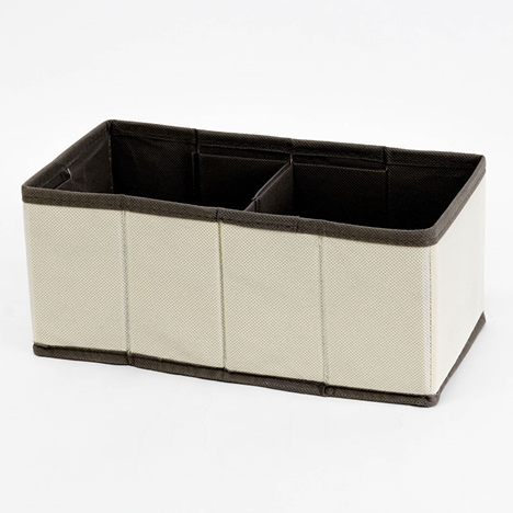 Khay đựng chia ngăn gấp gọn 8 ngăn 28x14.5cm