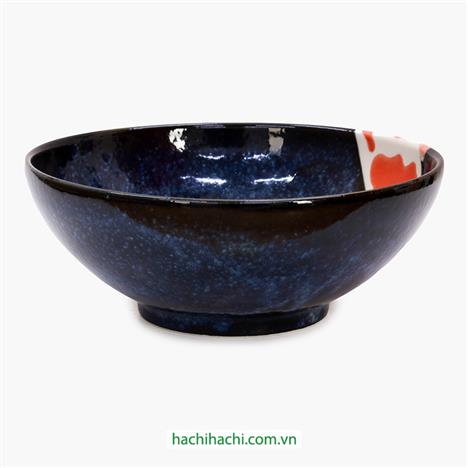 Tô sứ Nhật Bản 14.5cm (Cá Koi), dùng được lò vi sóng