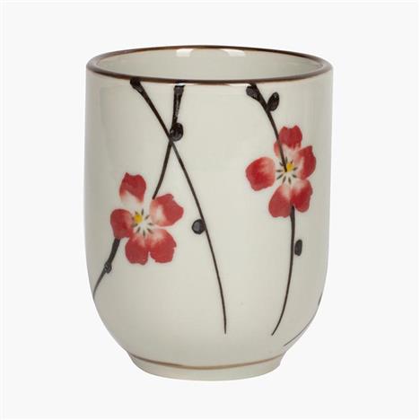 Ca, cốc, ly gốm Living 190ml hoa đào 