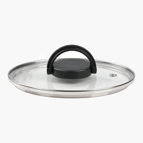 Nắp nồi thủy tinh cường lực Pearl Metal Flat Style 26cm
