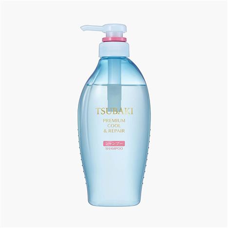 Dầu gội phục hồi, sạch dầu & mát lạnh Nhật Bản Tsubaki premium cool & repair shampoo 450ml