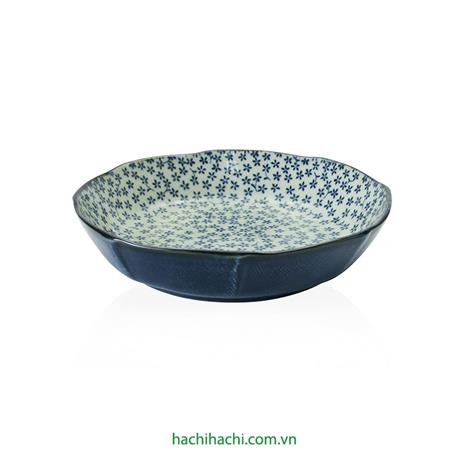 Đĩa sứ Nhật Bản 10.8cm, đĩa gốm sứ nông lòng, cạn lòng, dùng được lò vi sóng