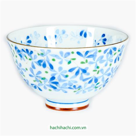 Chén bát sứ Nhật Bản, chén bát ăn cơm 12cm, dùng được lò vi sóng