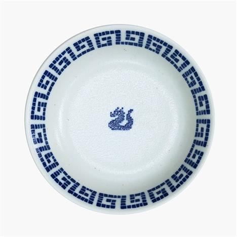 Đĩa sứ Nhật Bản 14cm, đĩa gốm sứ nông lòng, cạn lòng (Rồng sấm), dùng được lò vi sóng