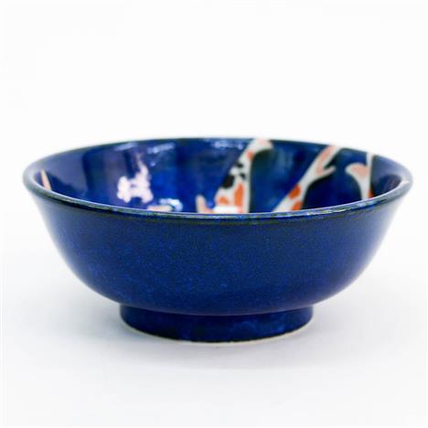 Tô sứ Nhật Bản, tô đại, bát ô tô, bát tô canh 19.4cm (Cá Koi)