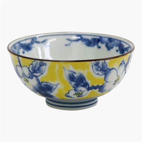 Chén sứ Nhật Bản 11.6cm, Bát ăn cơm, chén ăn cơm (Hoa vàng)