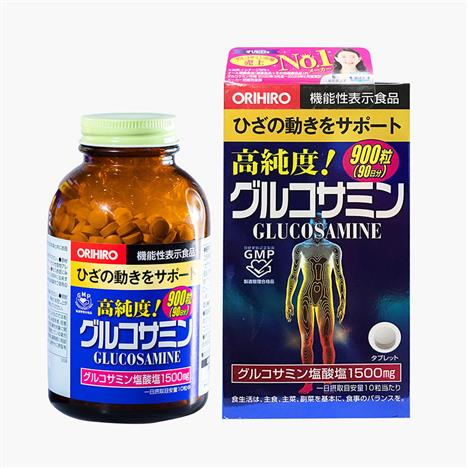 TPBVSK: Viên uống Glucosamine Nhật Bản Orihiro 900 viên, hạn chế thoái khóa khớp