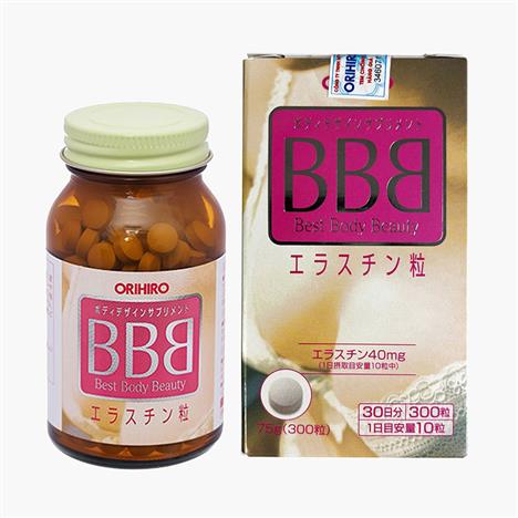 TPBVSK: Viên uống Orihiro BBB Nhật Bản 300 viên, tăng nội tiết tố nữ, hạn chế lão hóa, da sáng mịn