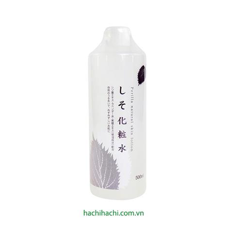 Nước hoa hồng Nhật Bản chiết xuất từ lá tía tô 500ml (Dưỡng trắng hồng)
