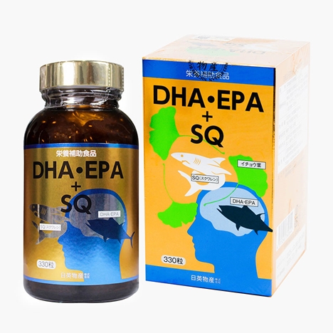 TPBVSK: Viên uống  DHA.EPA+SQ Nichiei Bussan 330 viên, cải thiện khô mắt, giảm thoái hóa điểm vàng