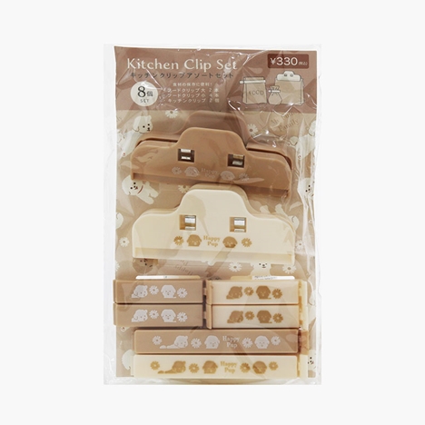 Đồ kẹp miệng túi Happy Pup 8 cái