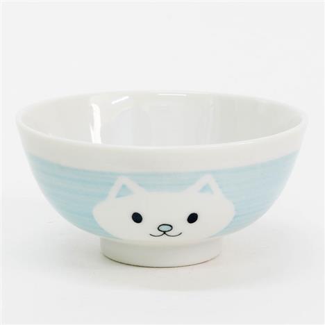 Chén bát sứ Nhật Bản, chén bát ăn cơm 10.5cm (Mèo con), dùng được lò vi sóng