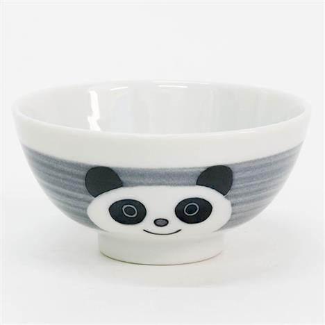 Chén bát sứ Nhật Bản, chén bát ăn cơm 10.5cm (Gấu Panda), dùng được lò vi sóng