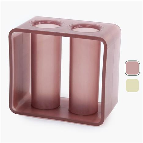 Bình hoa đôi trang trí mini 6.7x3.8cm (Nhiều mẫu)-Giao mẫu ngẫu nhiên