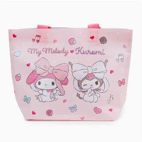 Túi Tote quai xách họa tiết My Melody Kuromi 28x20.5cm