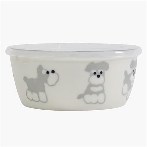 Hộp sứ đựng thức ăn 10cm Chú cún con