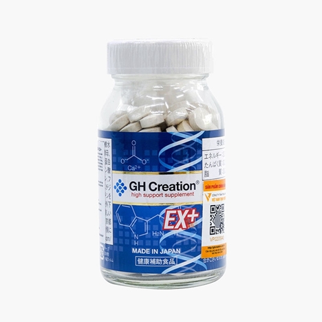 TPBVSK: Viên uống GH Creation EX+ Nhật Bản 270 viên, hỗ trợ tăng chiều cao tự nhiên, tăng sức khỏe, ngừa loãng xương