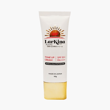 Kem dưỡng trắng da chống nắng Larkina SPF 50+ PA++++ 60g, chứa NMN và Glutathione