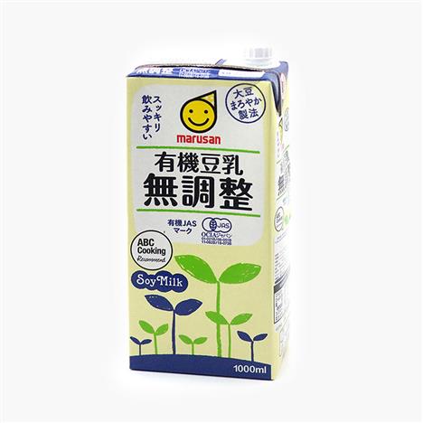 Sữa đậu nành hữu cơ Marusan không đường 1L 