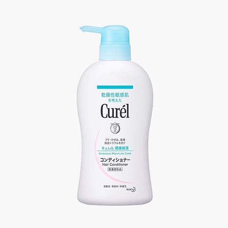Dầu xả cấp ẩm chuyên sâu Nhật Bản Curel 420ml (Ngăn xơ rối, ngứa da đầu)