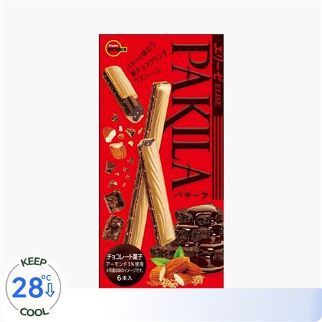 Bánh Pakila socola hạnh nhân Bourbon 46.2g (6 cái)