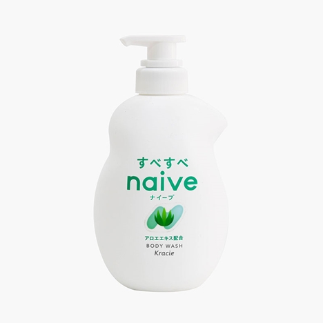 Sữa tắm Nhật Bản lô hội Kracie Naive body wash aloe 530ml