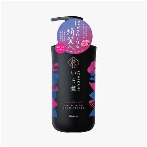 Dầu xả tóc Nhật Bản Ichikami dưỡng tóc suôn mượt Smoothing Kracie 480g