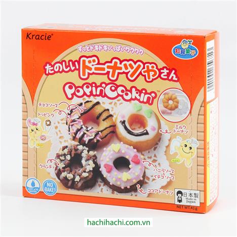 Kẹo sáng tạo bánh Donuts Popin Cookin 41g
