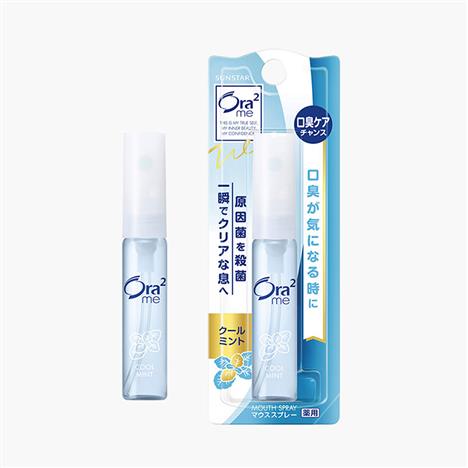 Xịt thơm miệng Nhật Bản Ora2 Me Hương bạc hà mát lạnh 6ml
