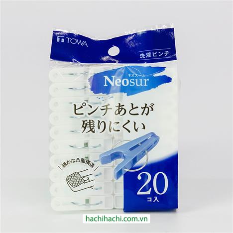 Kẹp chữ A lớn 20 cái màu trắng